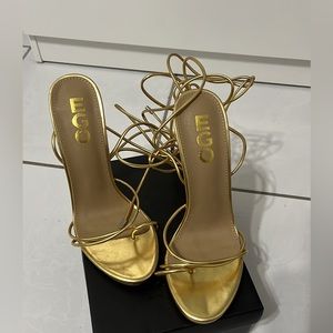 Ego Gold heels